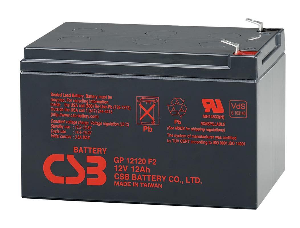 Акумуляторна батарея CSB GP12120F2 12V 12Ah